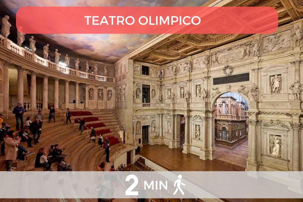 Suite Palladio Centro Vicenza A 2 Passi Da Piazza Dei Signori Check-In Veloce מראה חיצוני תמונה