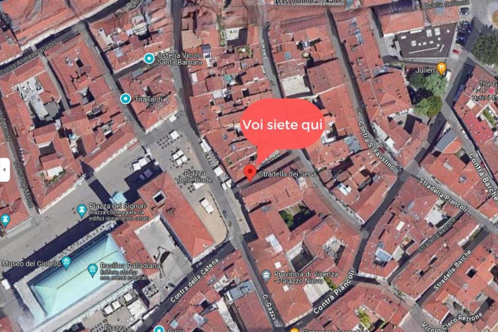 Suite Palladio Centro Vicenza A 2 Passi Da Piazza Dei Signori Check-In Veloce מראה חיצוני תמונה